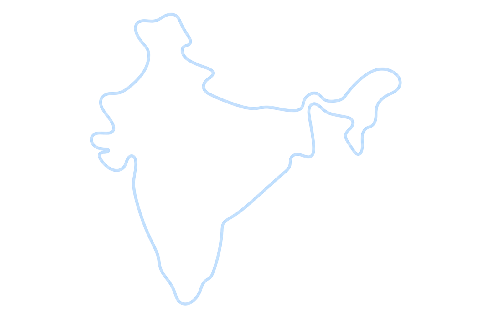 India Map Background